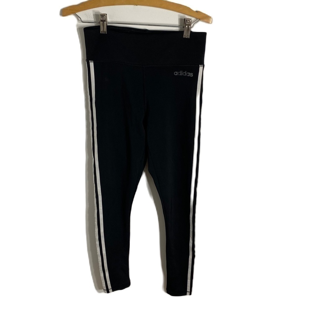 Adidas Aeroready Athletic Pants Small Black Leggings Women’s